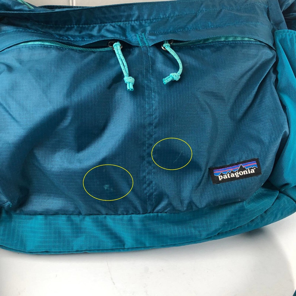 Patagonia Lightweight Travel 15L Courier Bag Shoulder Bag Blue STY48813 Unisex - Picture 5 of 12